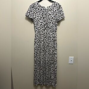 Saltwater Luxe Leopard Print Dress